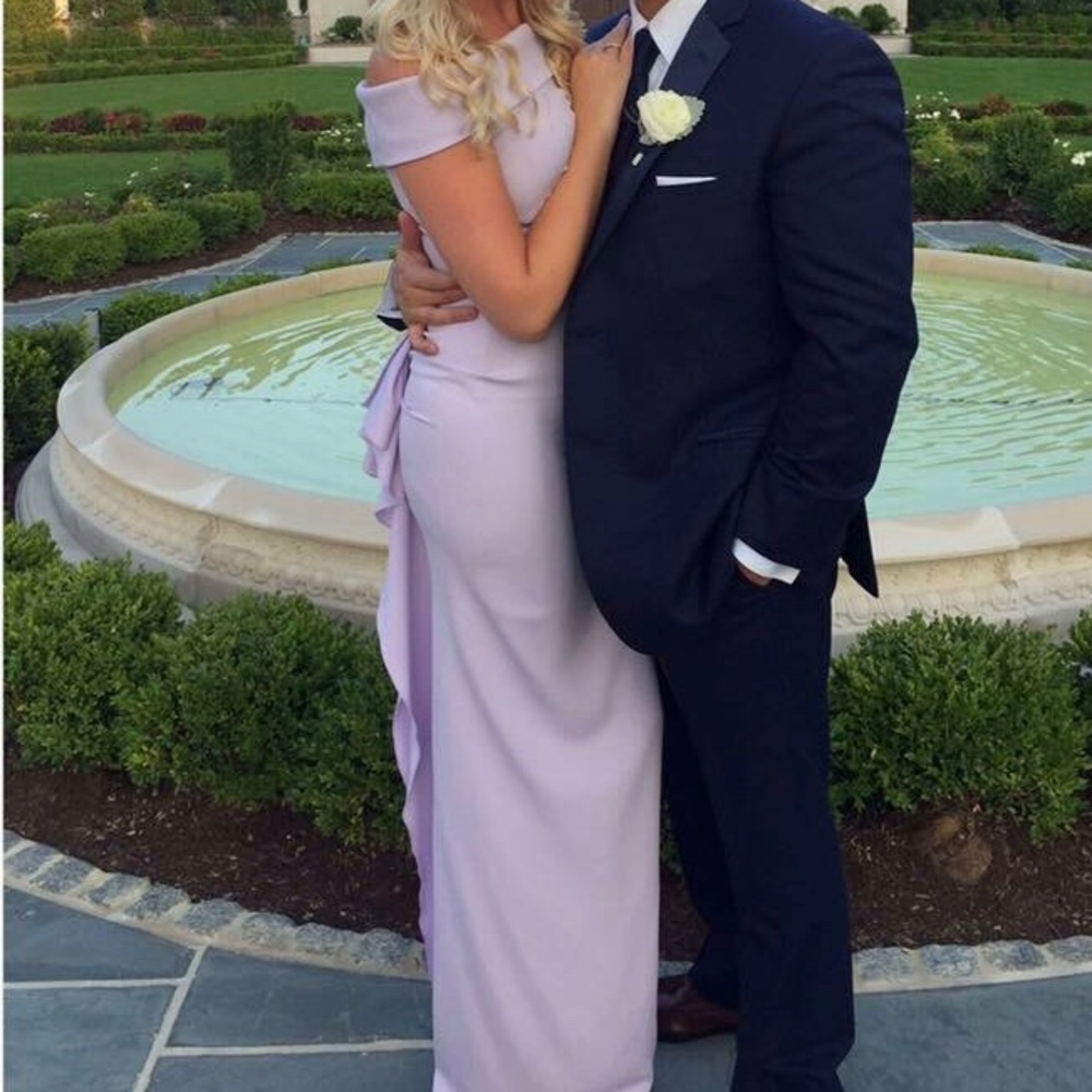 Nicole Bakti Leilani Off the Shoulder Gown